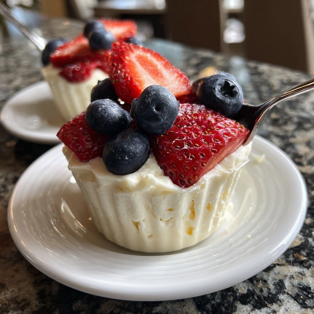 Vanilla Berry Yogurt Breakfast Cups