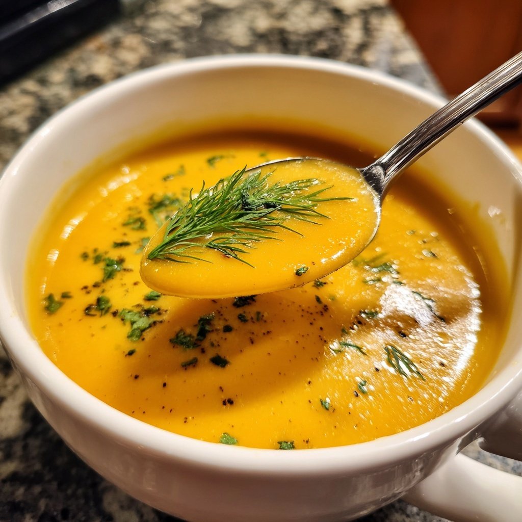 Squash Soup with Fennel