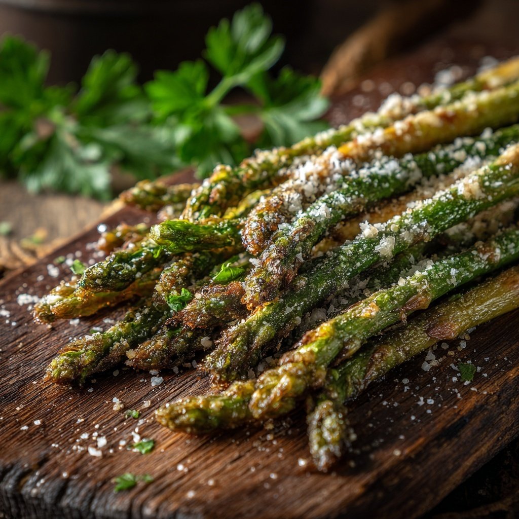 Garlic Parmesan Asparagus