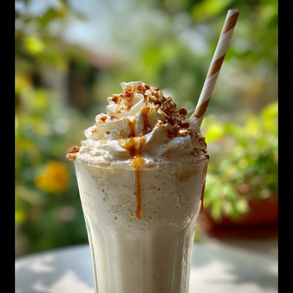 Vanilla Hazelnut Iced Frappé