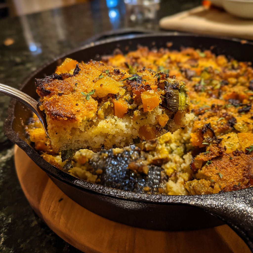 Roasted Veggie White Bean Skillet