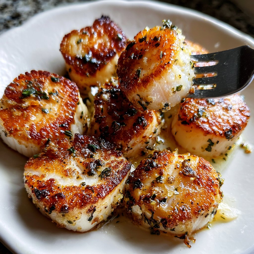 Butter Seared Scallops