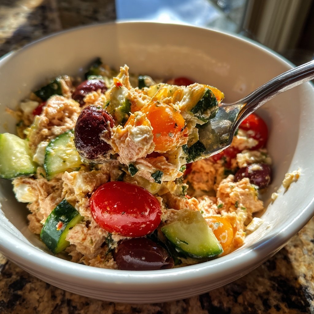 Mediterranean Tuna Salad