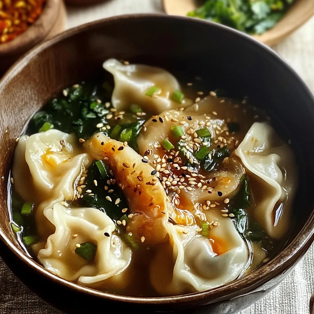 Miso Dumpling Soup (15 Minutes)