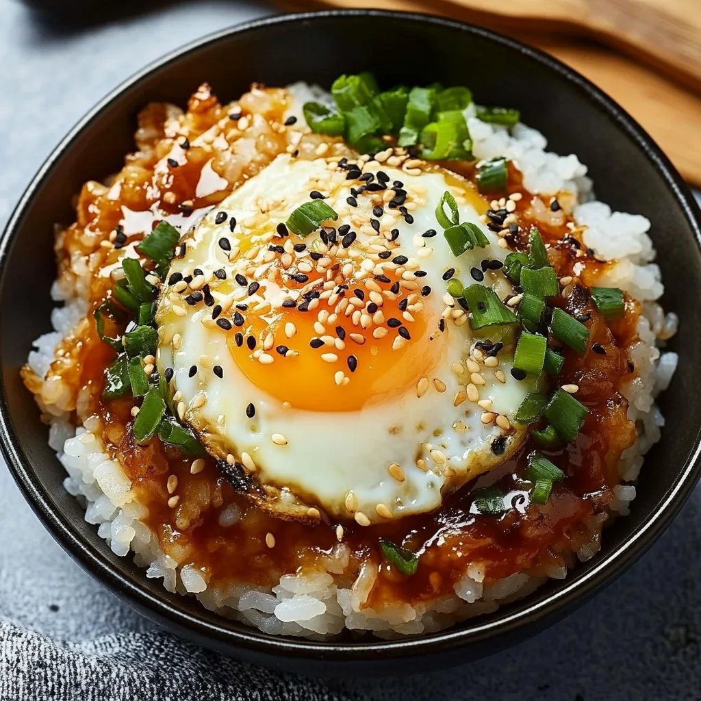 Easy Gyeran Bap (Korean Egg Rice)