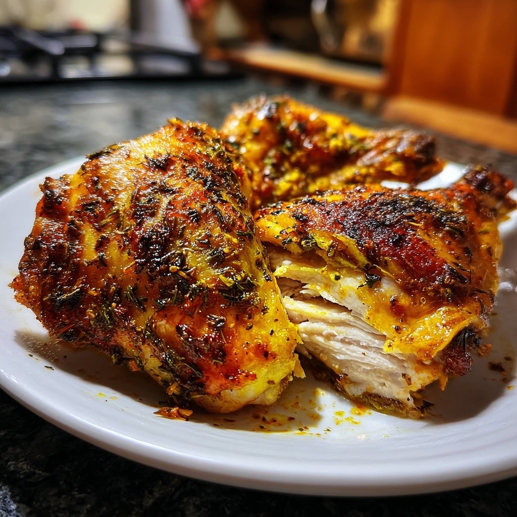 Comfort Food Baked Chicken Thighs