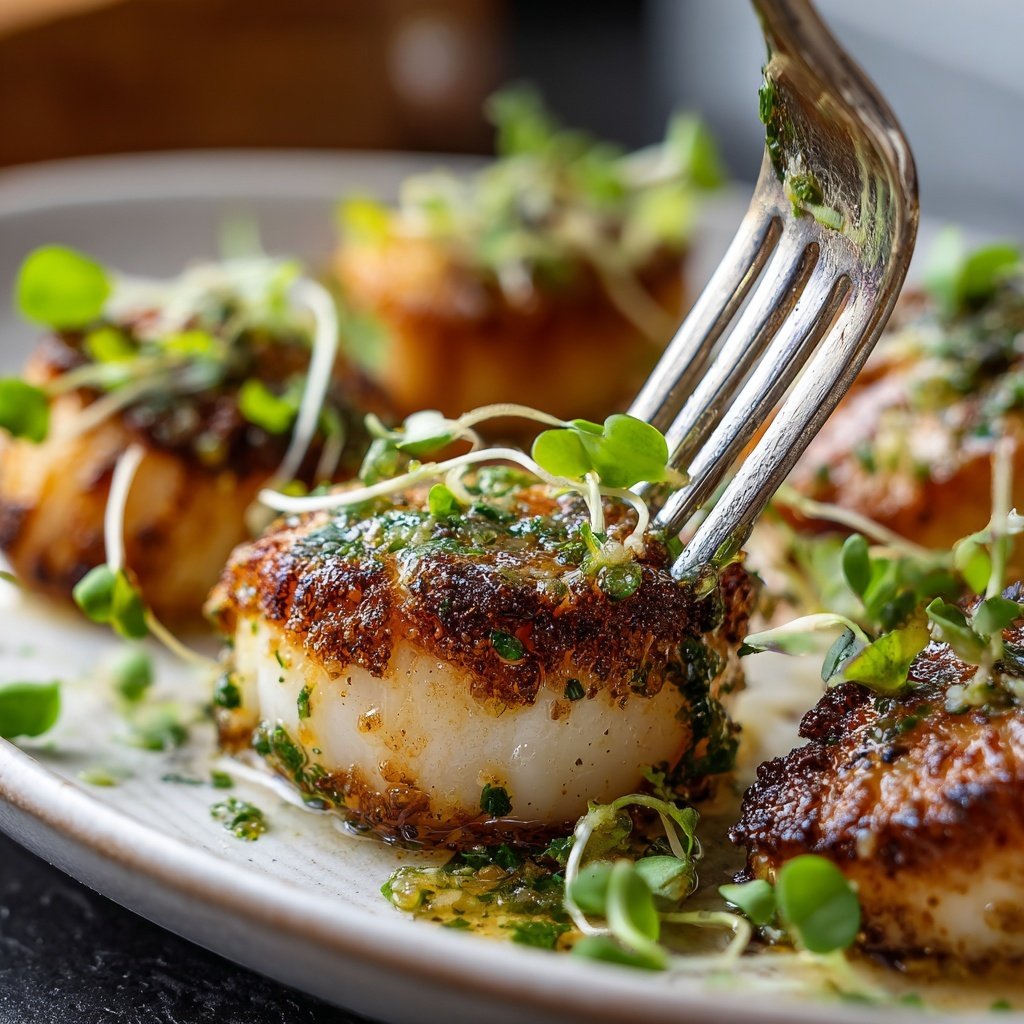 Seared Scallops Dinner Recipe