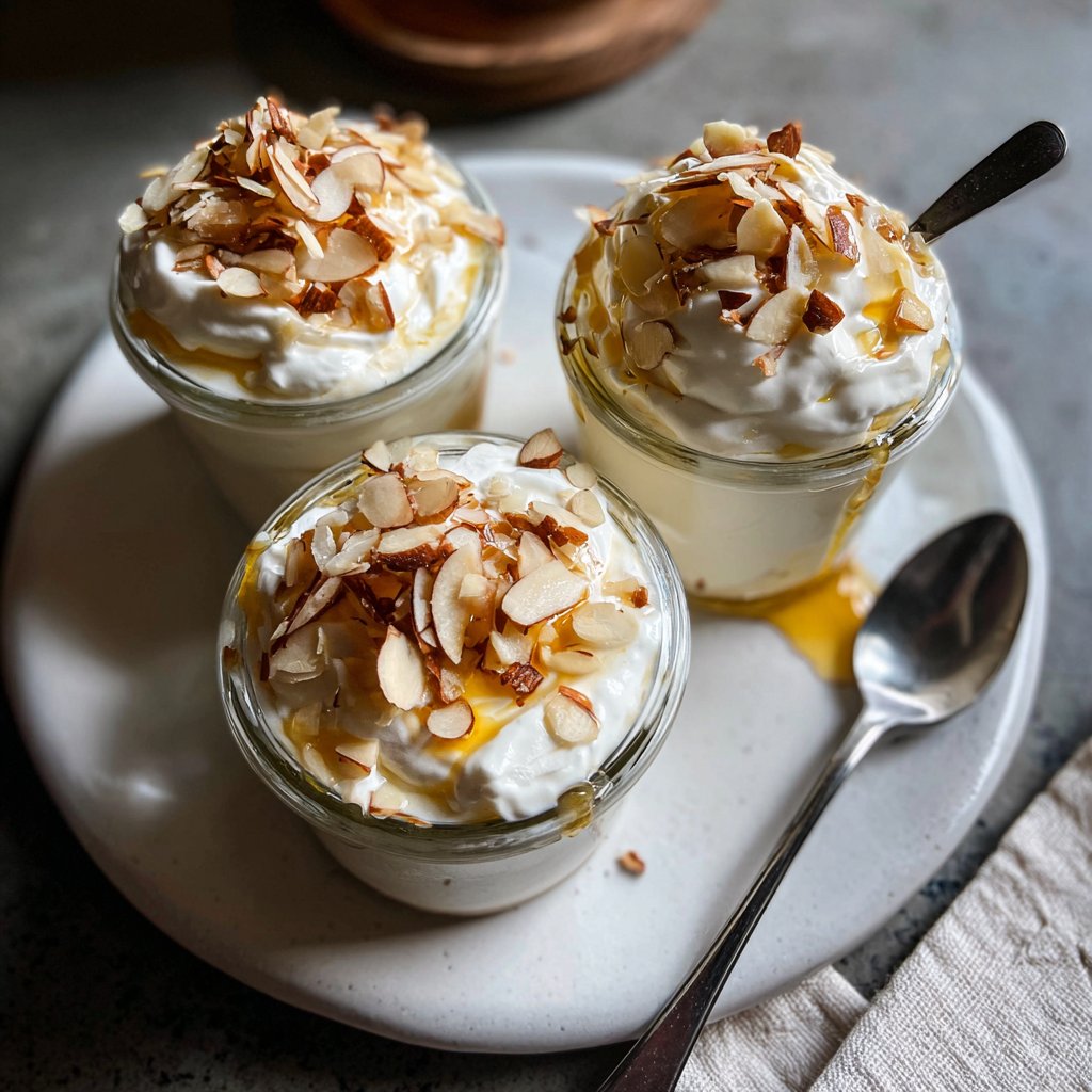 Vanilla Almond Yogurt Cups