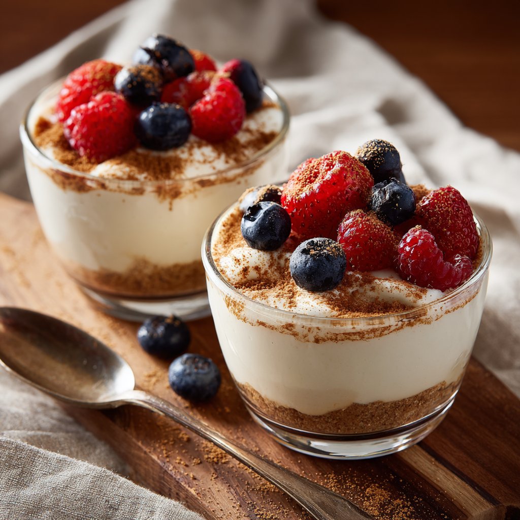 Cinnamon Vanilla Yogurt Cups