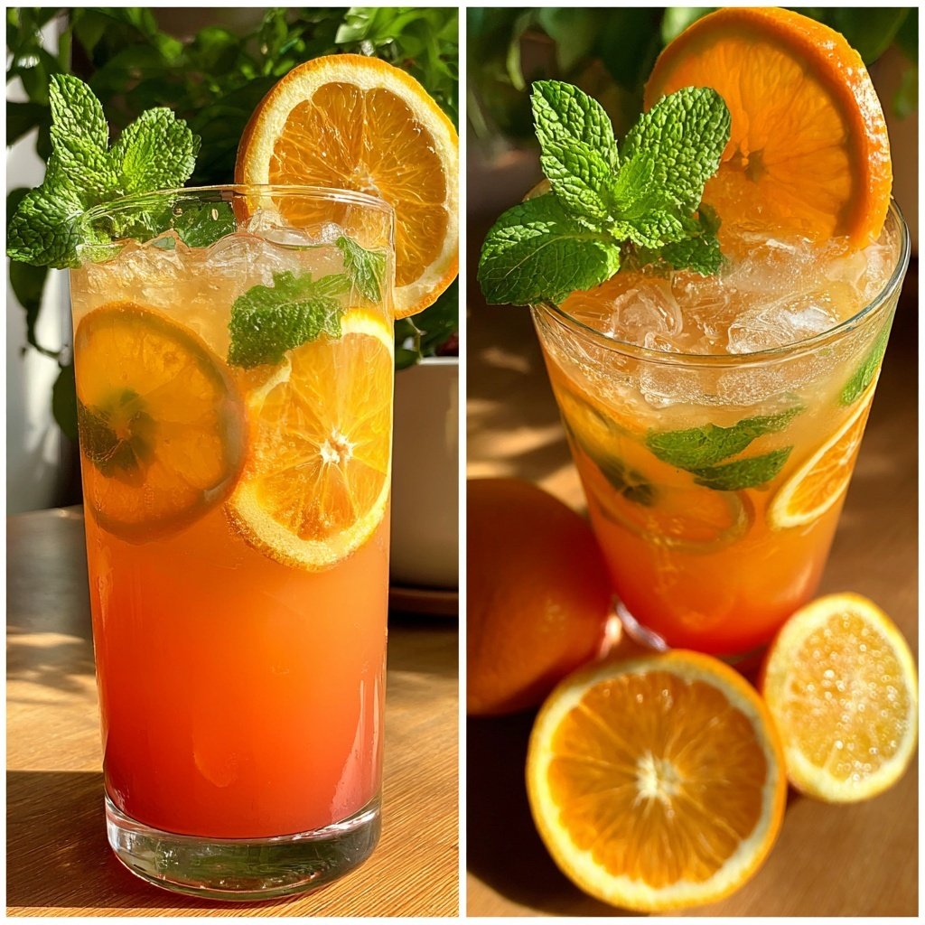 Iced Spring Citrus Drink