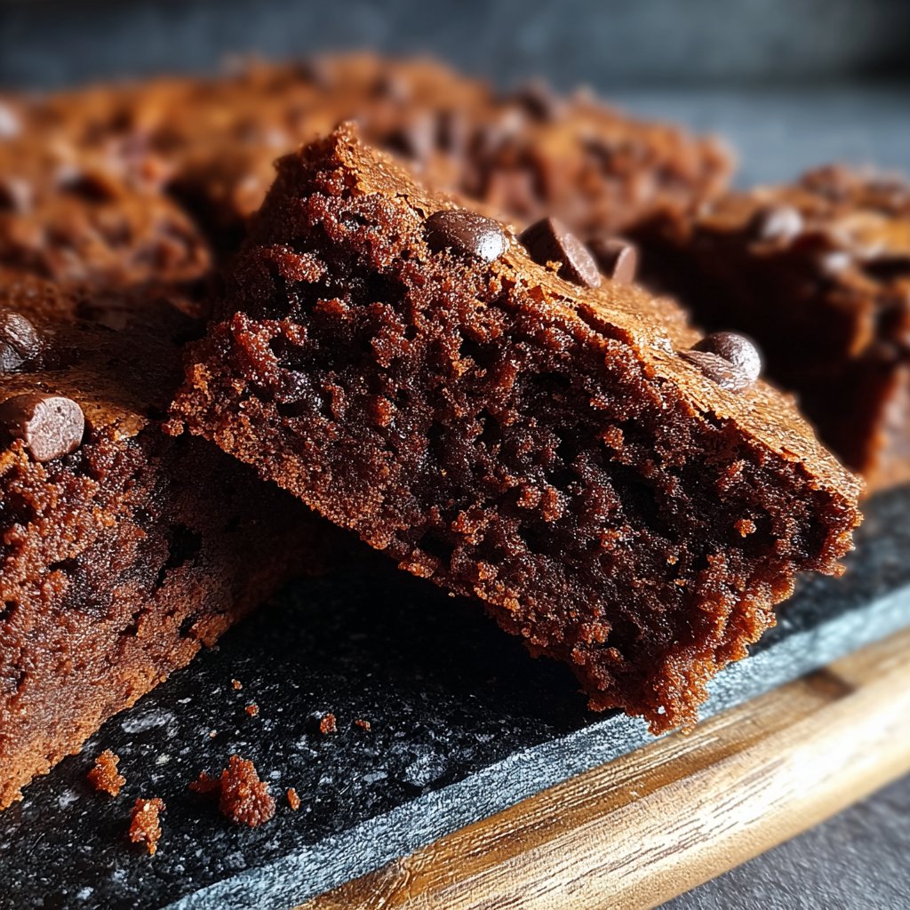 Cottage Cheese Brownies with Mocha Flavor